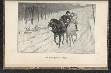 Pan Wołodyjowski. Rysunek z książki z 1907 roku