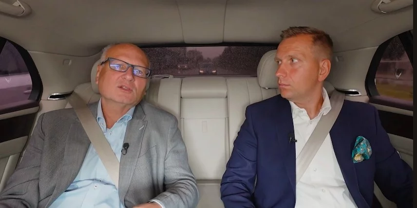 Paweł Lisicki w programie na kanale Ekspert w Bentleyu