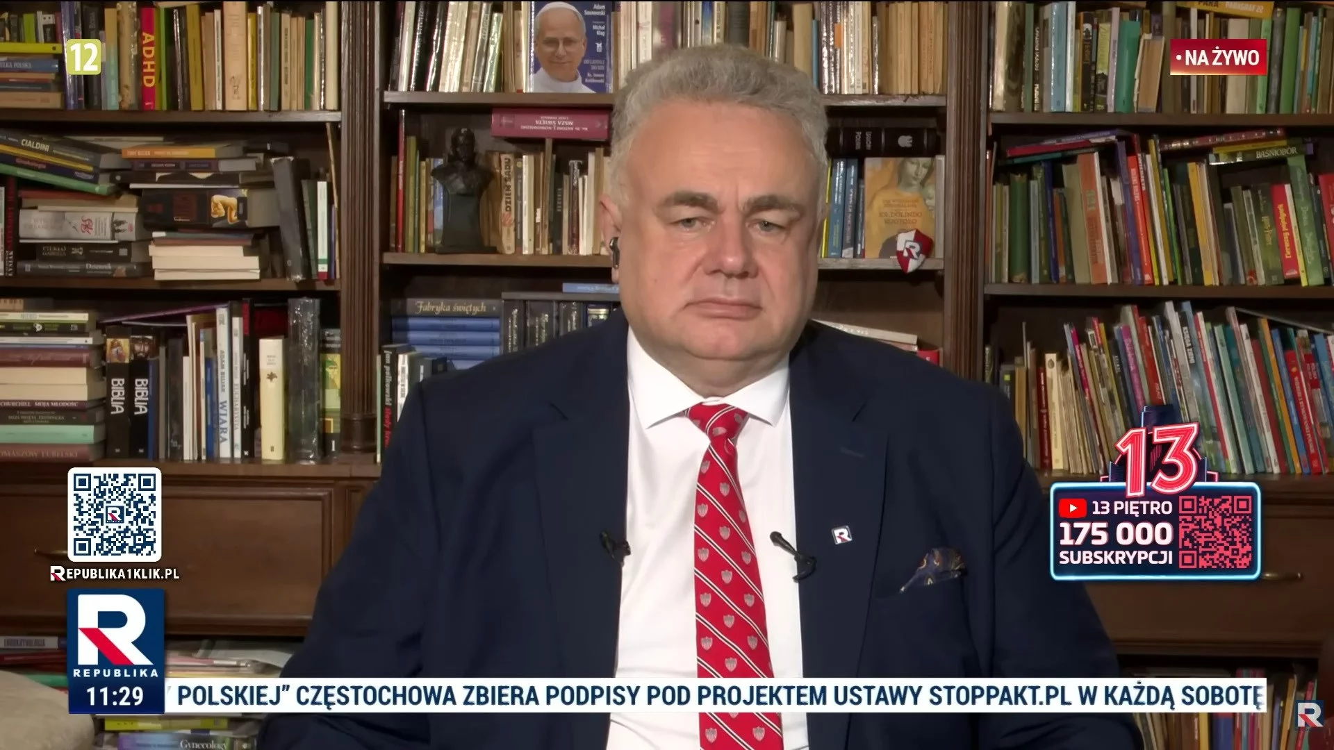 Tomasz Sakiewicz, redaktor naczelny TV Republika