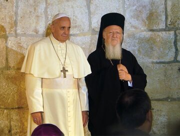 Papież Franciszek i patriarcha Konstantynopola Bartłomiej