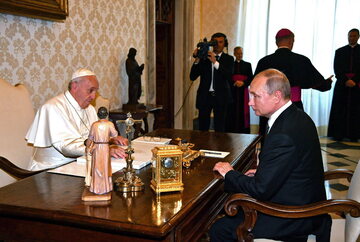 Papież Franciszek, Władimir Putin