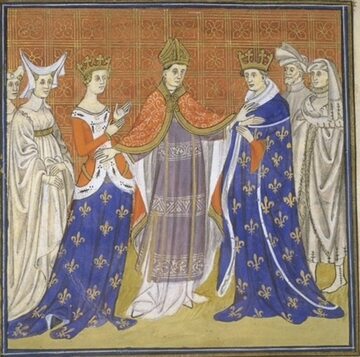 Papież Jan XXII unieważnia małżeństwo Karola IV i Blanki Burgundzkiej
