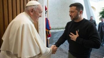 Papież spotkał się w Watykanie z prezydentem Zełenskim