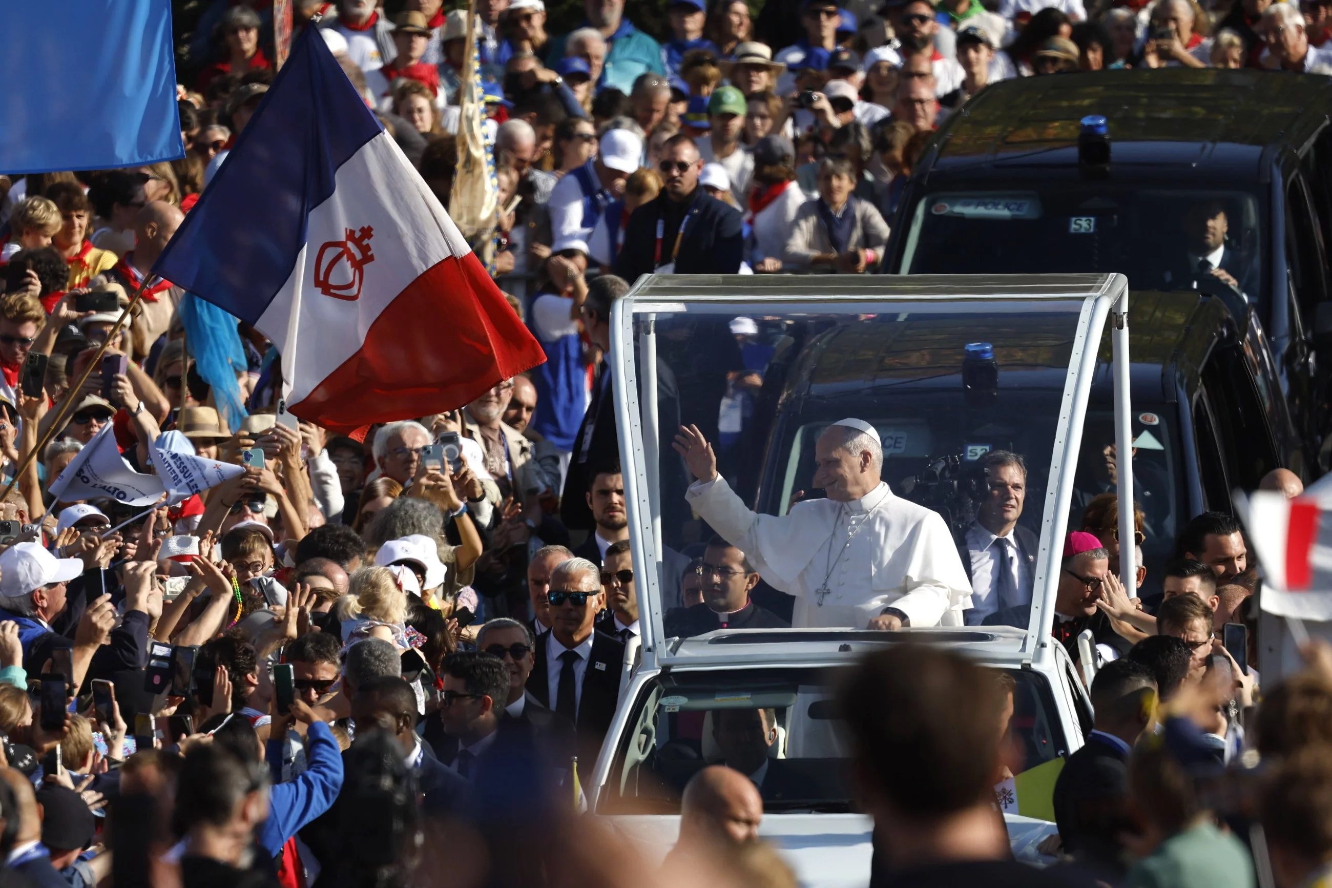 Papież w Lourdes we Francji