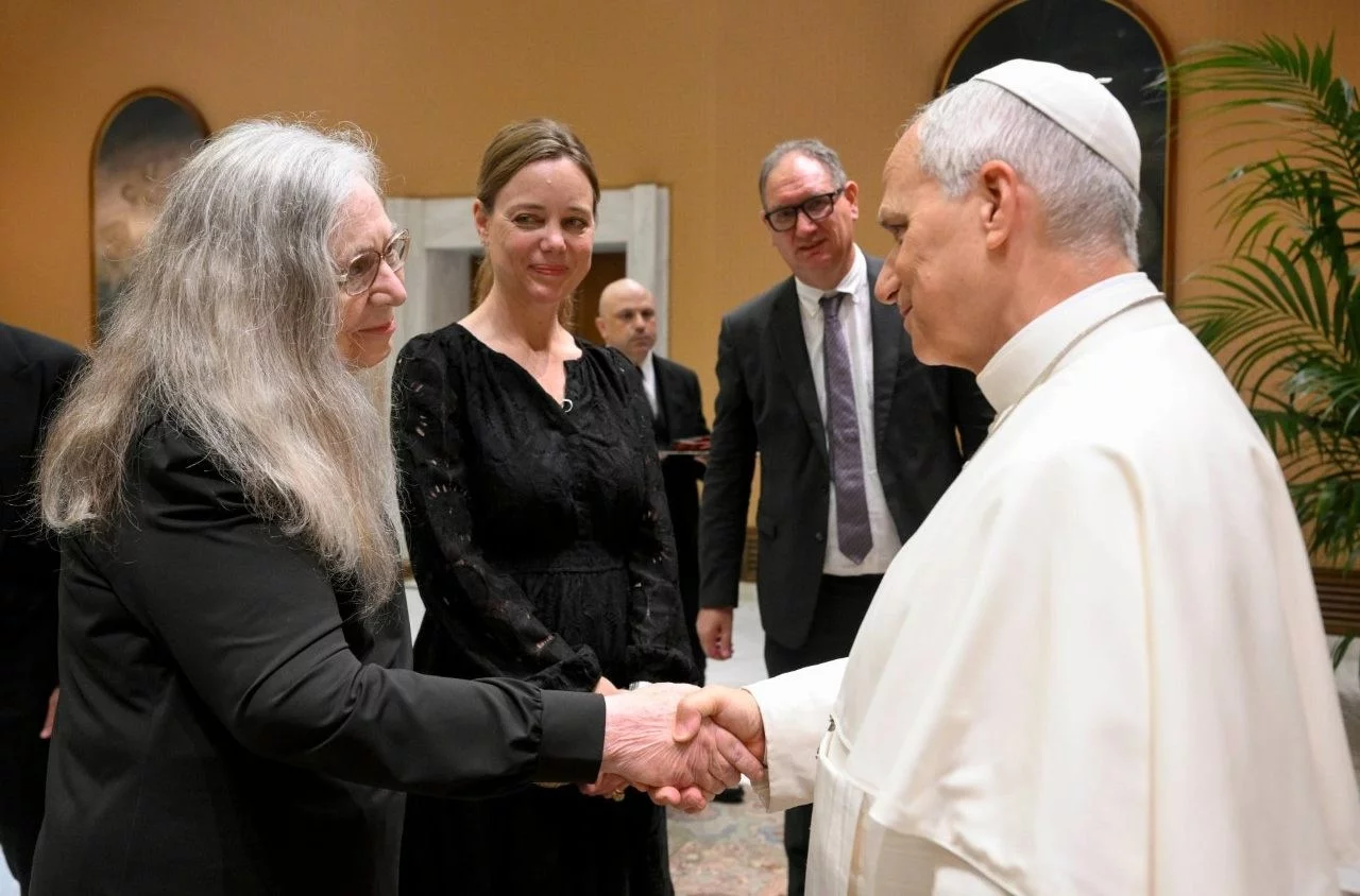 Spotkanie papieża Leona XIV z pisarzami