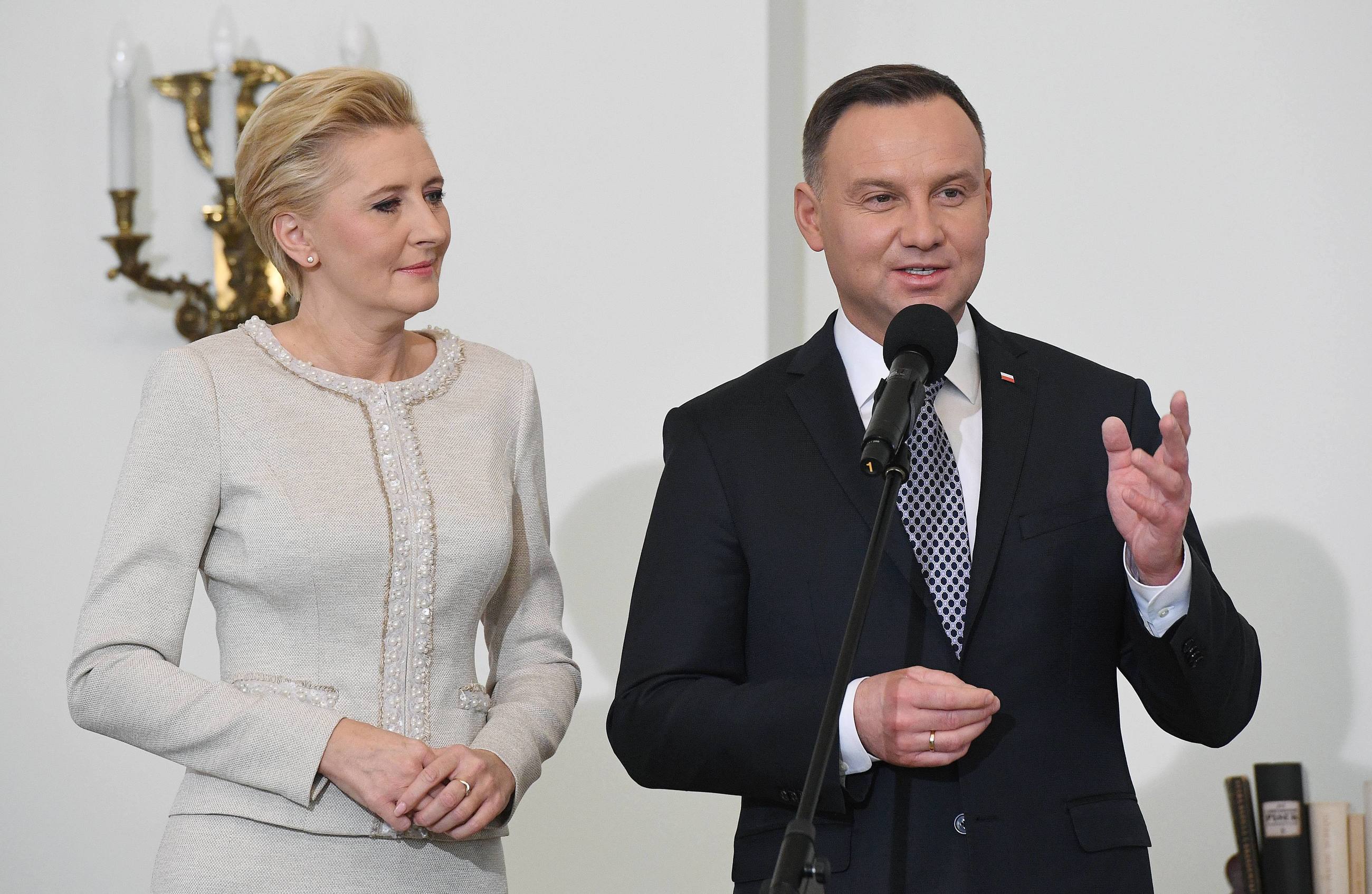 Agata Kornhauser-Duda i Andrzej Duda