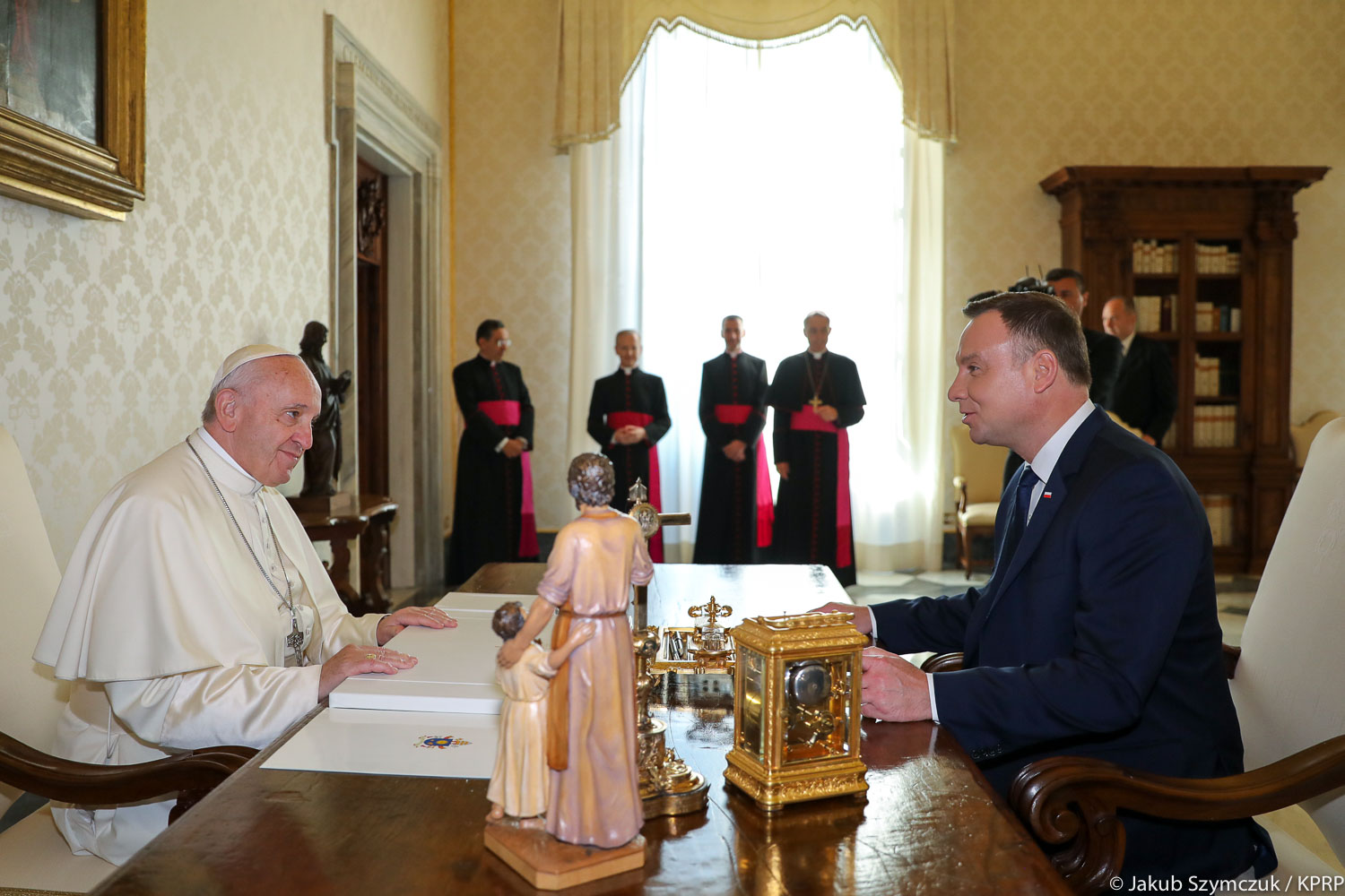 Prezydent u papieża Franciszka