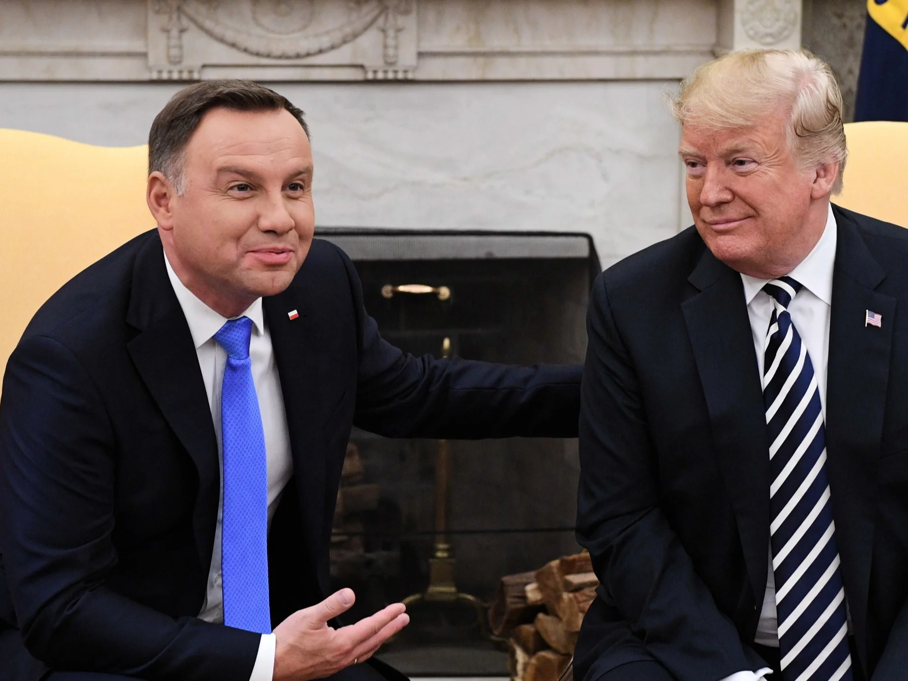 Spotkanie Andrzeja Dudy z Donaldem Trumpem (zdjęcie archiwalne)