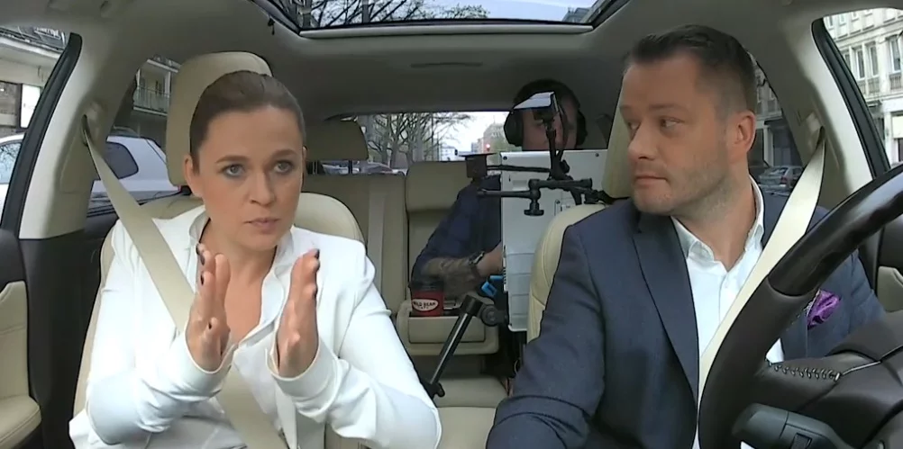 Barbara Nowacka i Jarosław Kuźniar