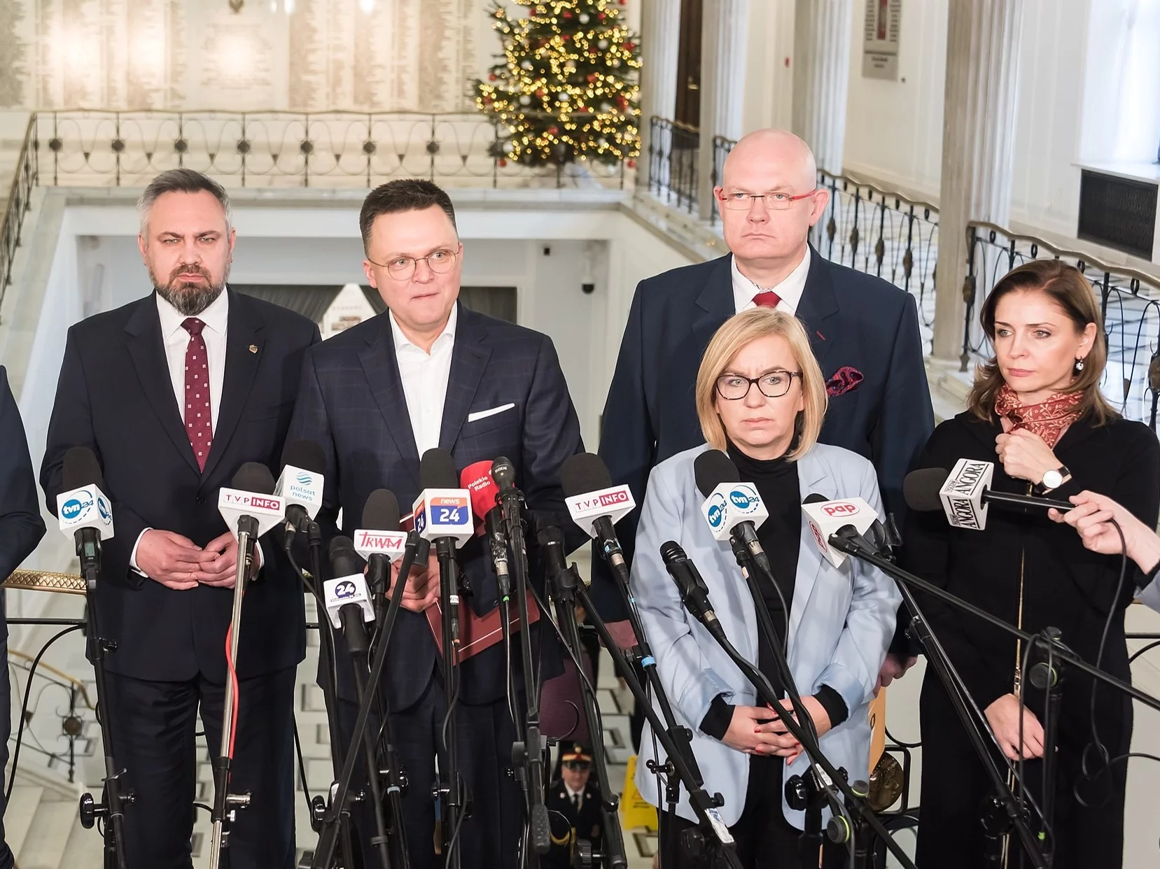 Politycy partii Polska 2050 w Sejmie