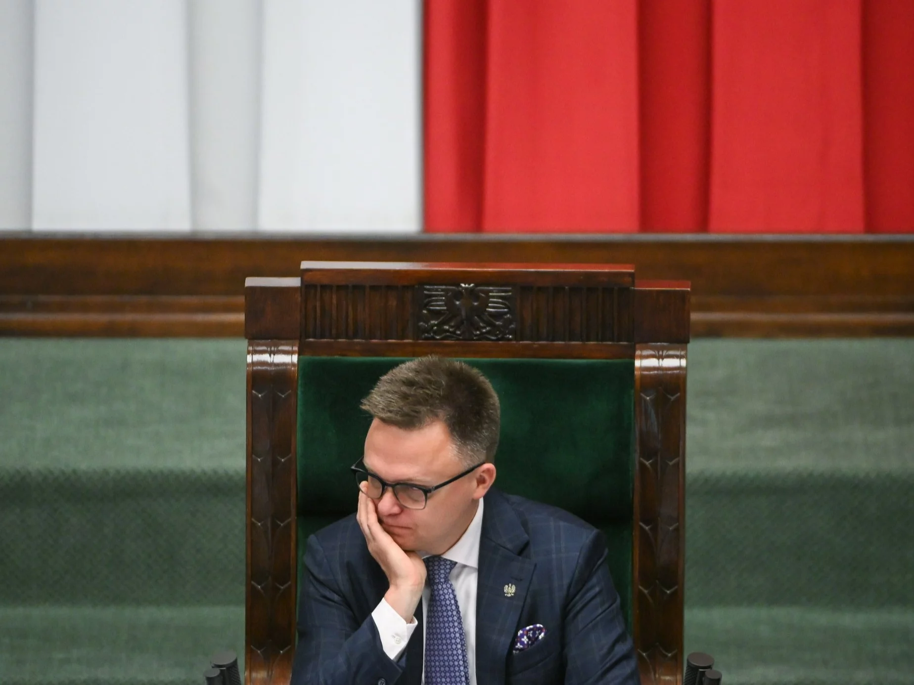 Marszałek Sejmu Szymon Hołownia