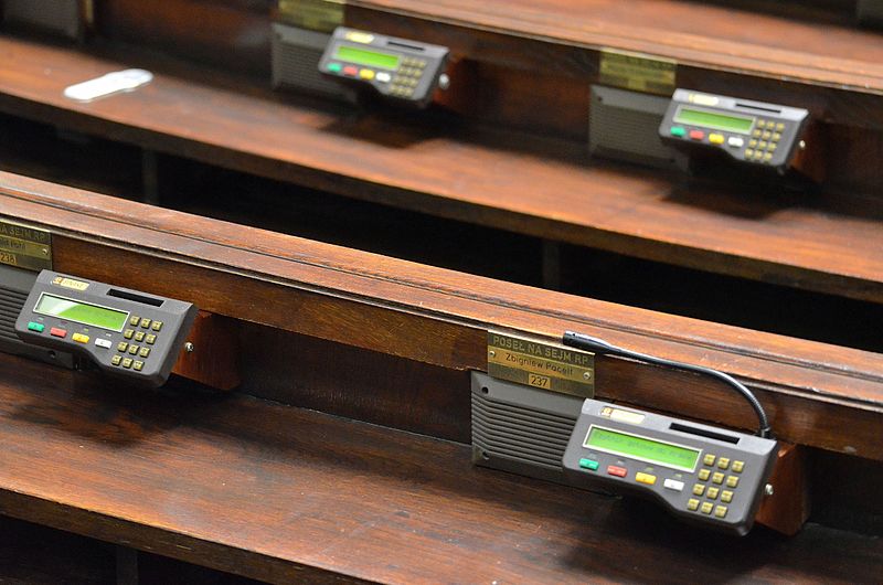 Ławy poselskie, Sejm RP