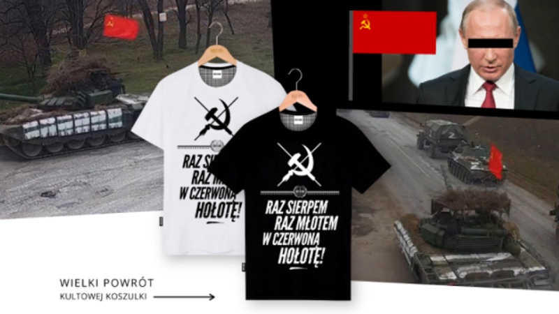 Red is Bad przeznaczy dochód ze sprzedaży koszulek na pomoc Ukrainie