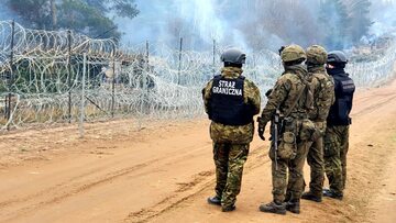 Patrol na polsko-białoruskiej granicy