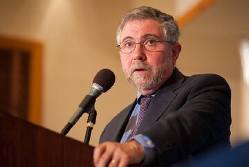 Paul Krugman - amerykański ekonomista, laureat Nagrody Nobla