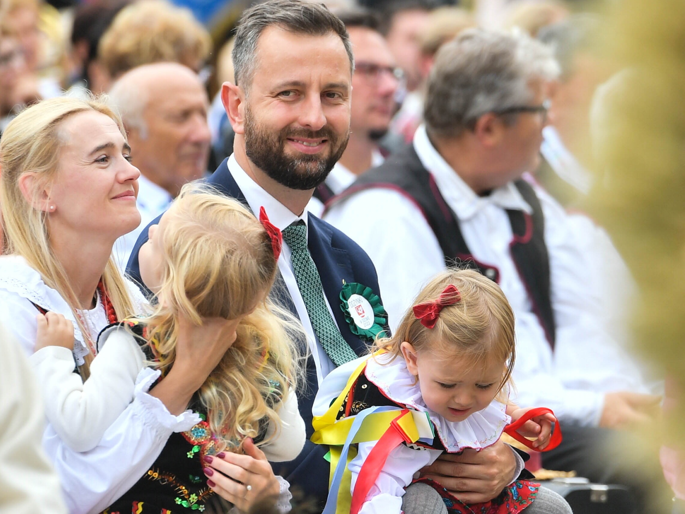 Prezes PSL Władysław Kosiniak-Kamysz z małżonką Pauliną Kosiniak-Kamyss