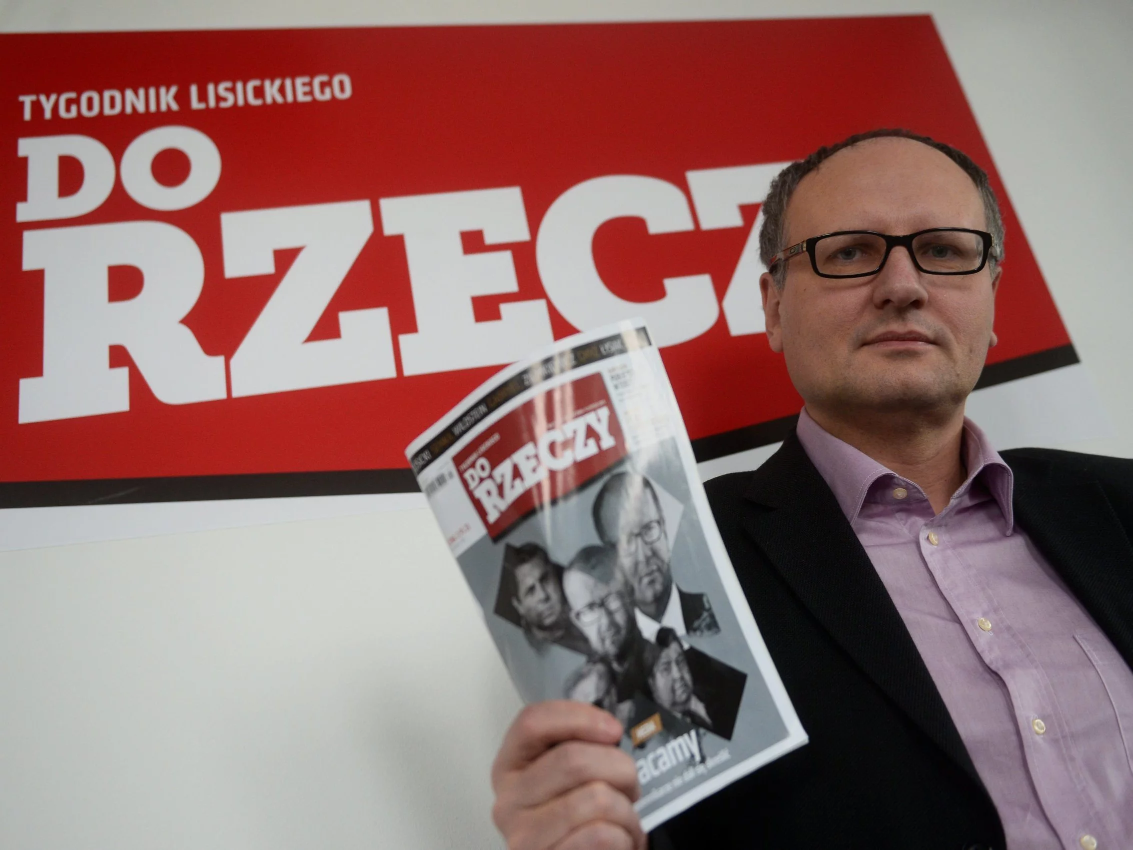 Paweł Lisicki, red. naczelny "Do Rzeczy"