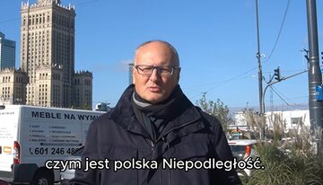 Paweł  Lisicki zachęca do udziału w Marszu Niepodległości
