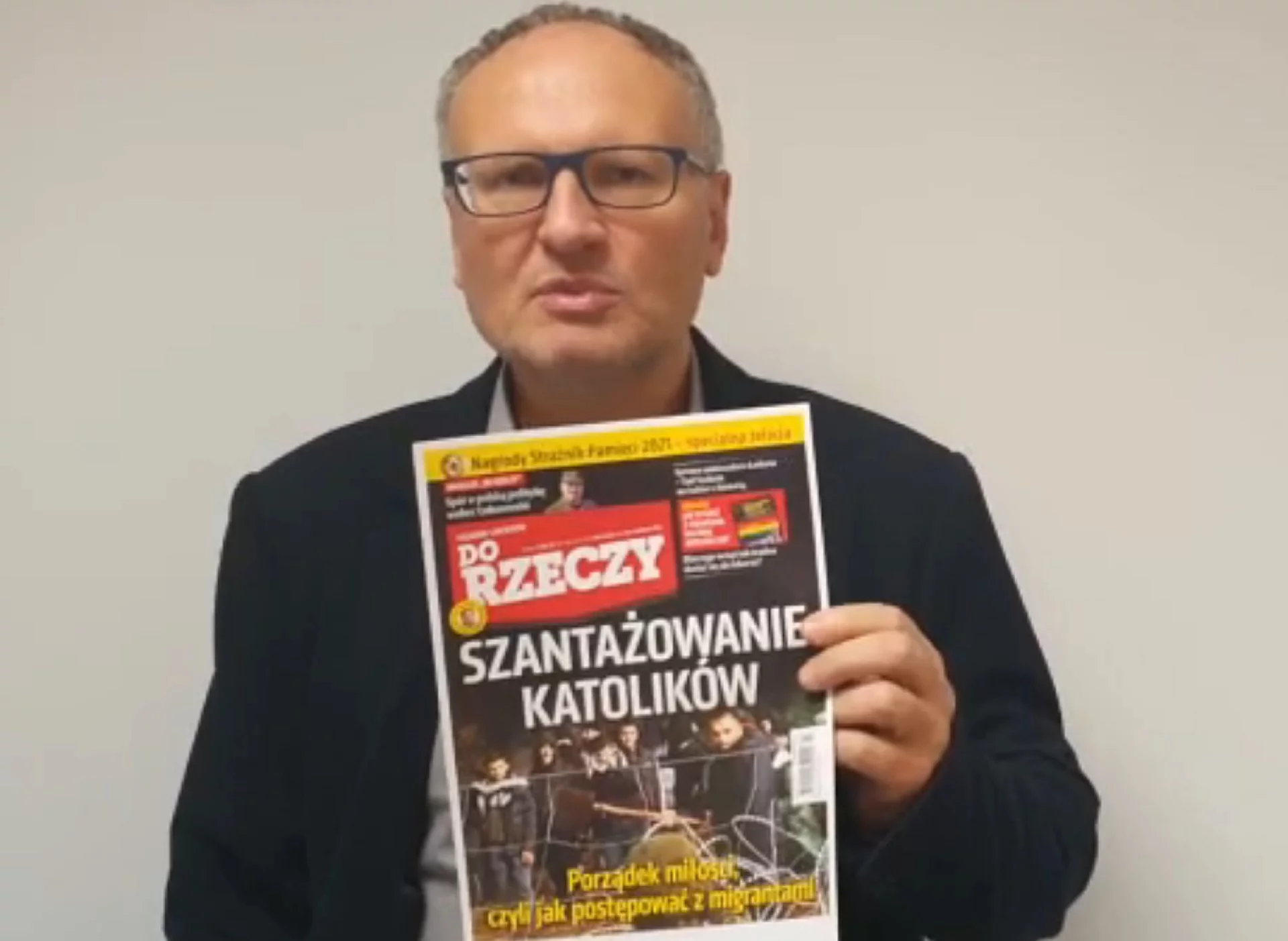 Paweł Lisicki zapowiada najnowsze "Do Rzeczy"