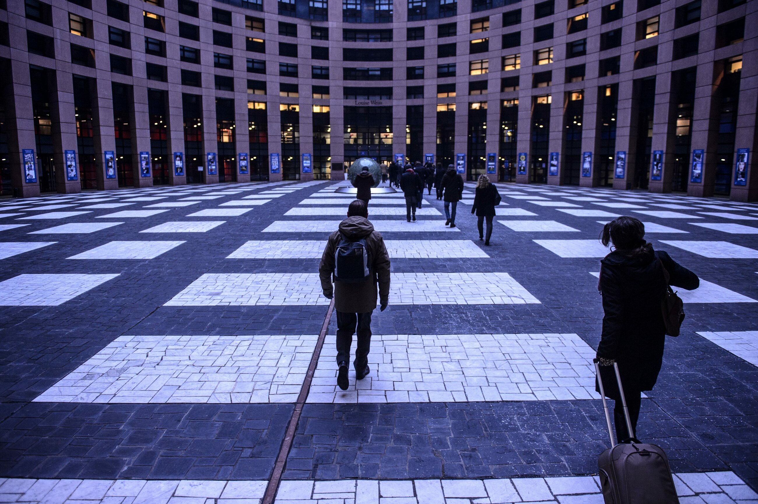 Siedziba Parlamentu Europejskiego w Strasburgu