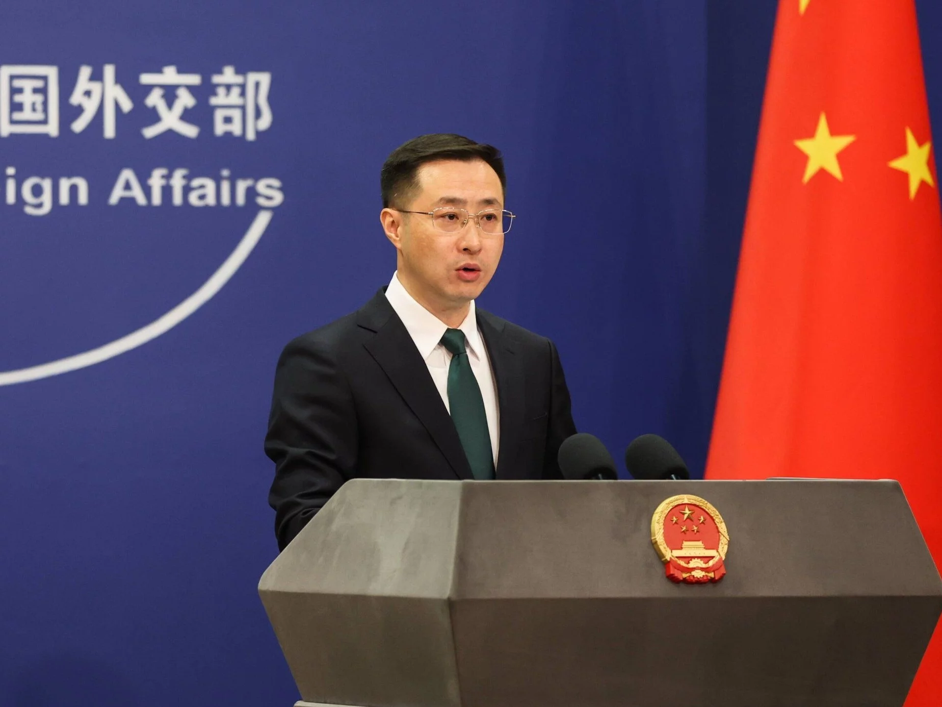 Pekin odrzuca zarzuty Zełenskiego