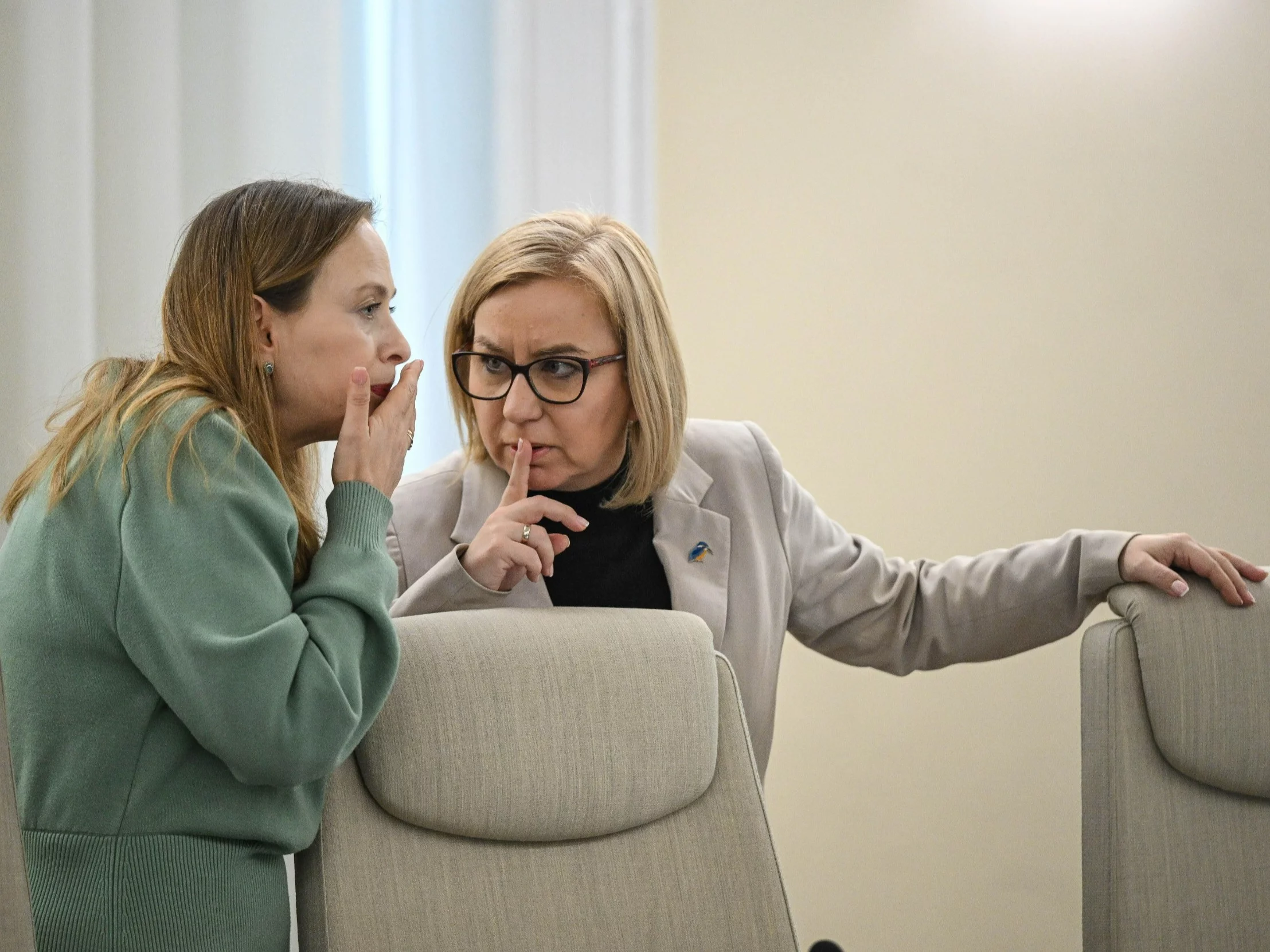 Katarzyna Pełczyńska-Nałęcz i Paulina Hennig-Kloska