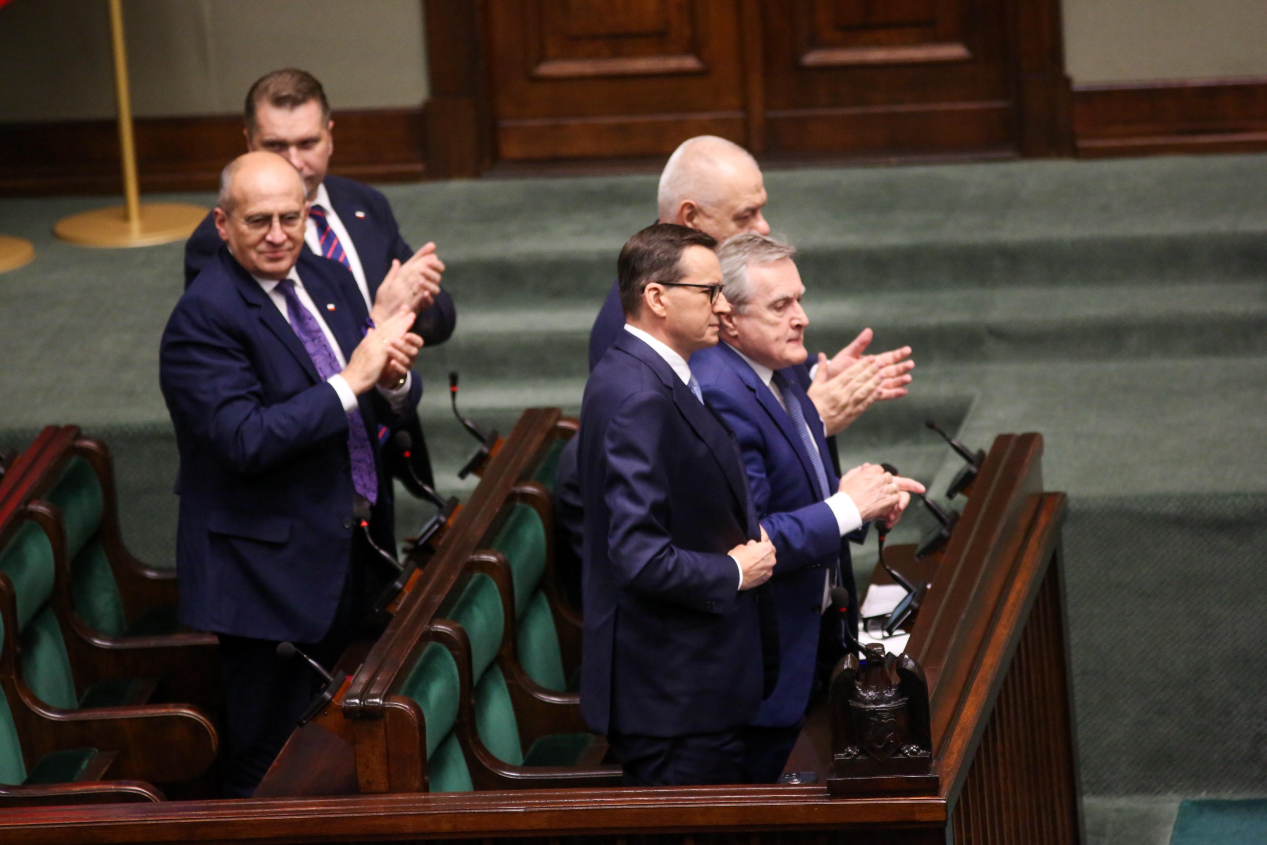 Mateusz Morawiecki, Zbigniew Rau, Przemysław Czarnek, Piotr Gliński