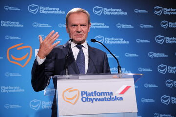 Pełniący obowiązki przewodniczącego Platformy Obywatelskiej Donald Tusk