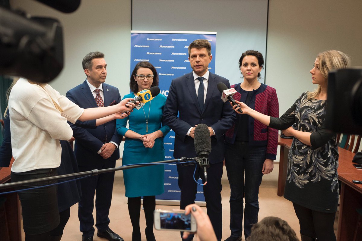 Konferencja prasowa Nowoczesnej