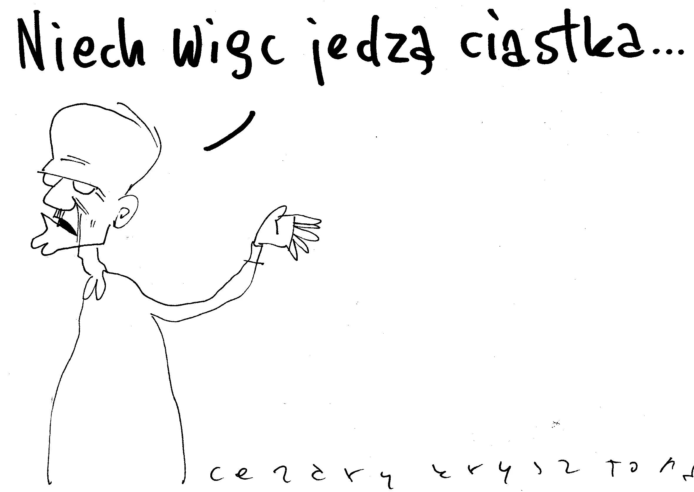 Rysunek Cezary Krysztopa