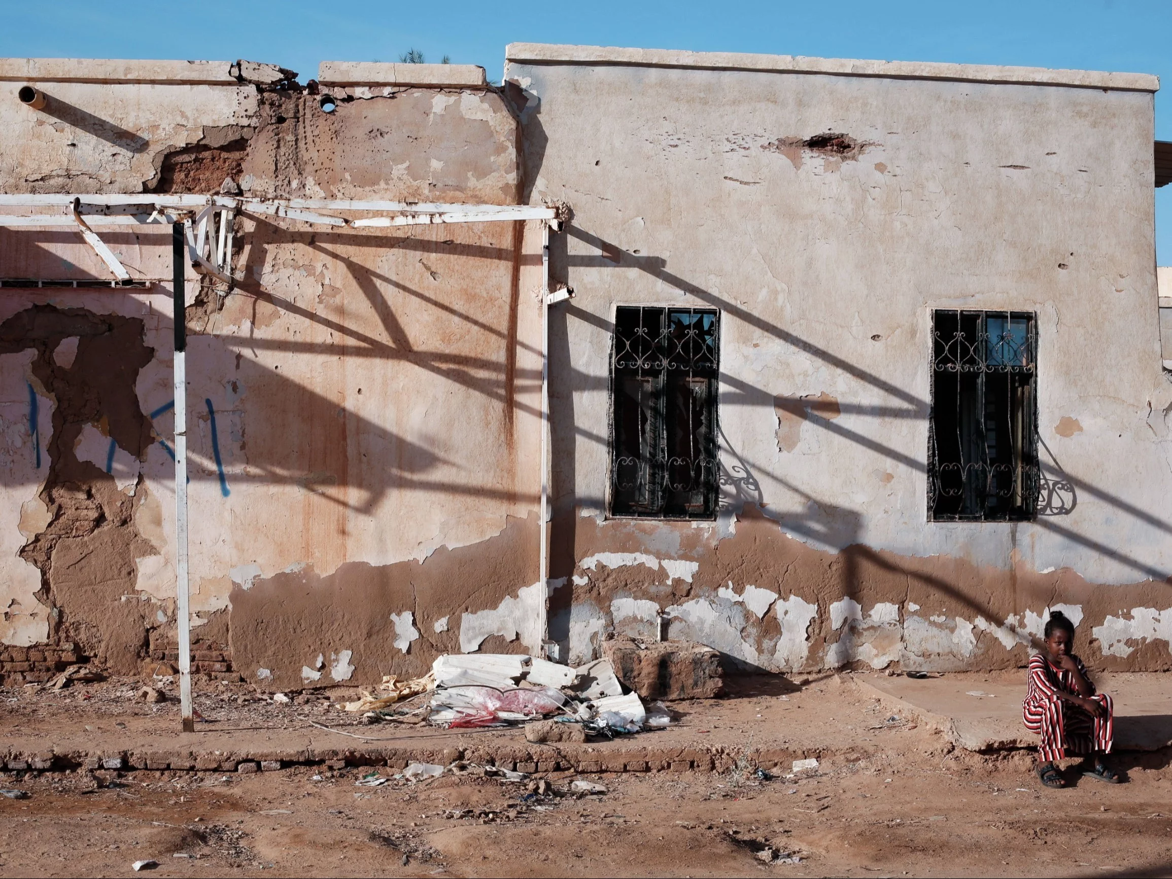 Wojna w Sudanie. Zniszczenia w mieście Omdurman