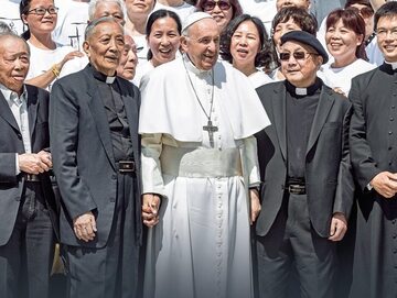 Pielgrzymi z Chin podczas audiencji u papieża Franciszka, Watykan, 22 maja 2019 r.