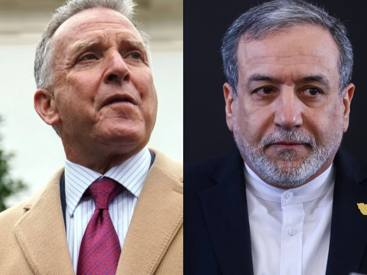 Wysłannik prezydenta USA Steve Witkoff i szef MSZ Iranu Abbas Aragczi