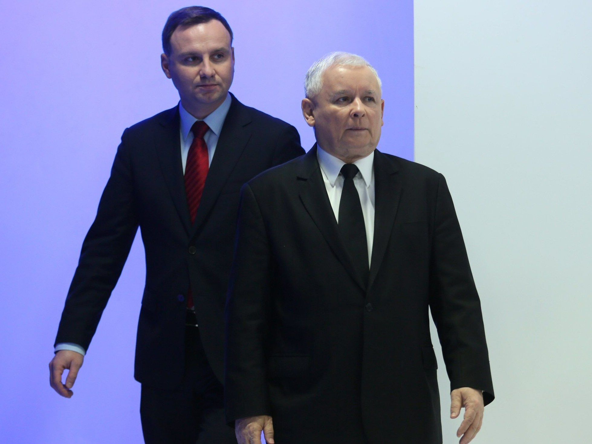 Andrzej Duda i Jarosław Kaczyński