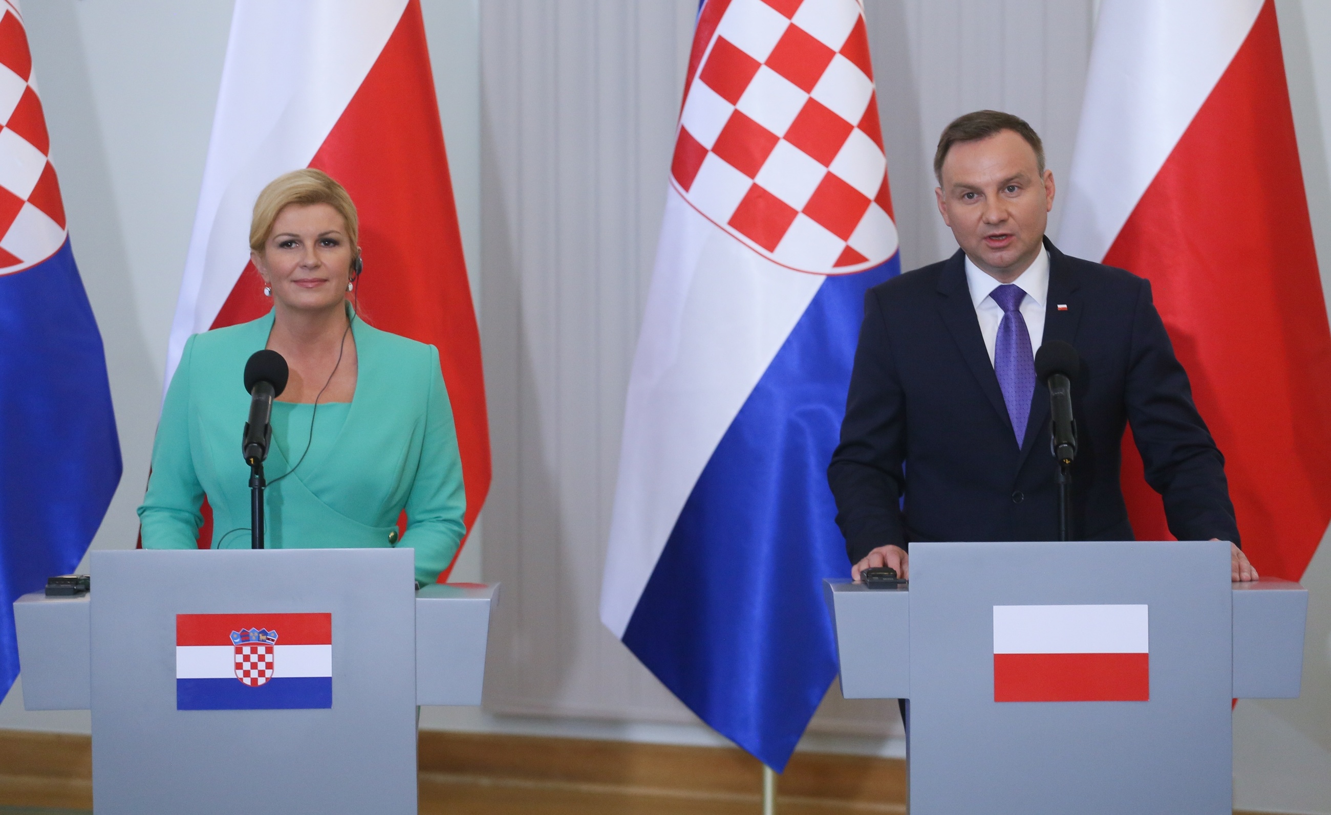 Kolinda Grabar-Kitarovic, Andrzej Duda