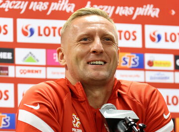 Piłkarz reprezentacji Polski Kamil Glik