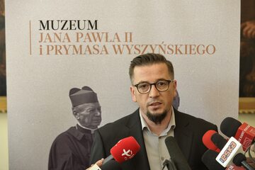Piotr Dmitrowicz, wicedyrektor Muzeum Jana Pawła II i Prymasa Wyszyńskiego
