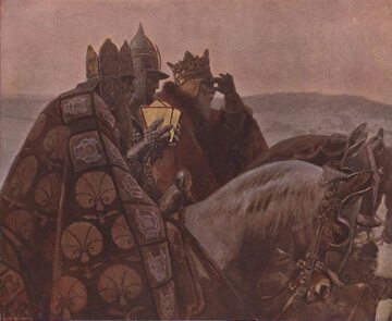 Piotr Stachiewicz, Trzech Króli (ilustracja z cyklu "Boży Rok")