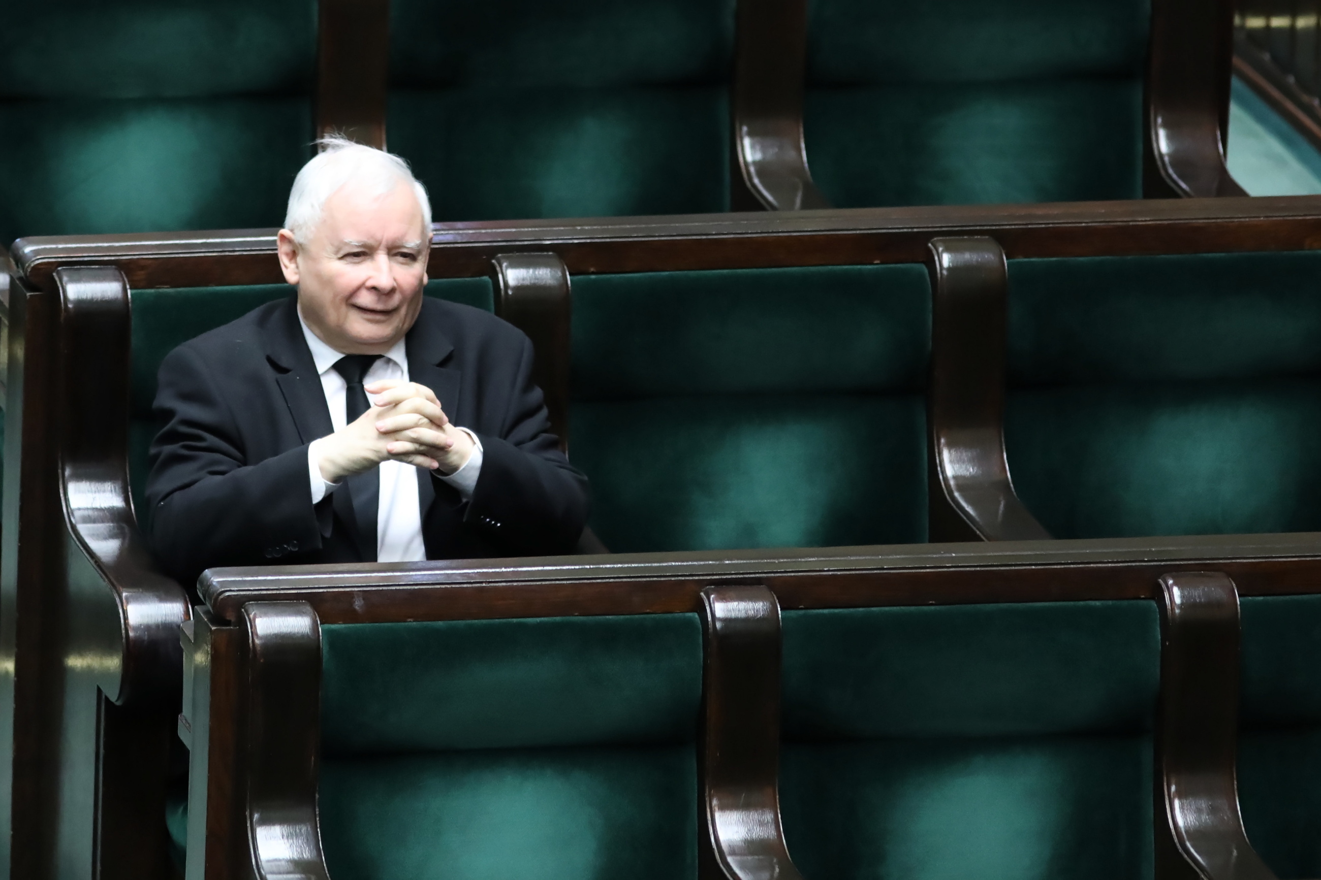 Jarosław Kaczyński w Sejmie