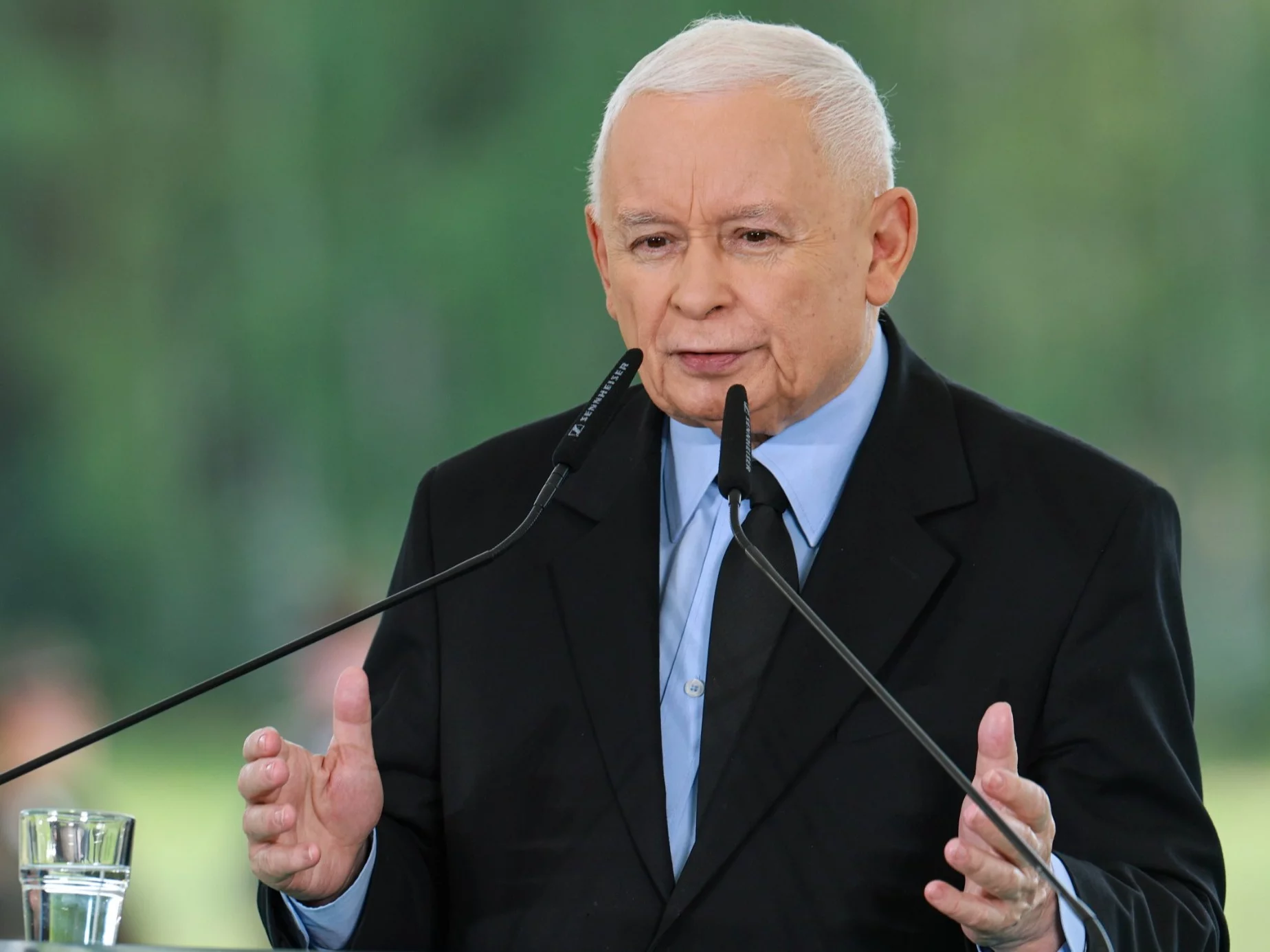 Prezes Prawa i Sprawiedliwości Jarosław Kaczyński