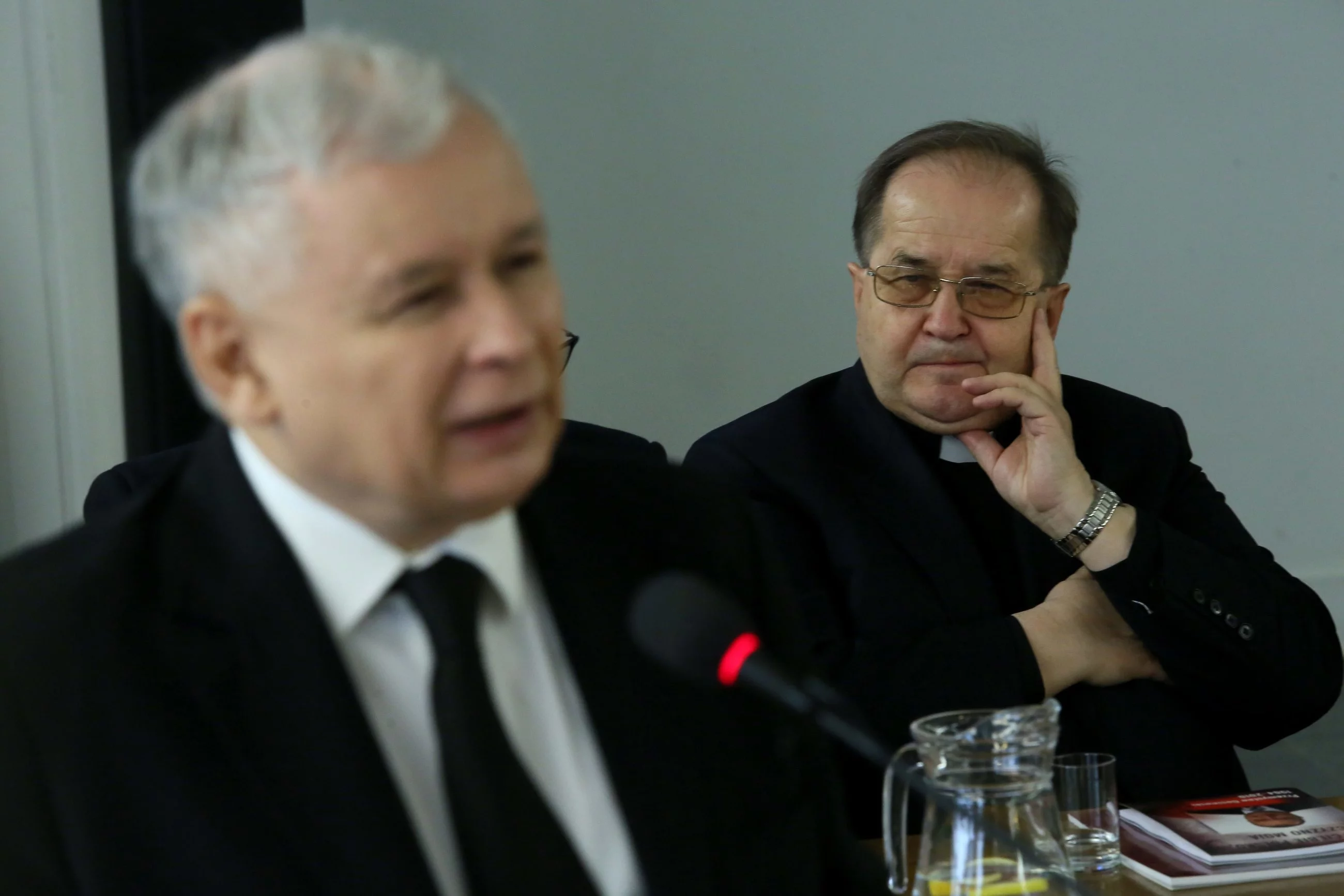 Jarosław Kaczyński oraz o. Tadeusz Rydzyk