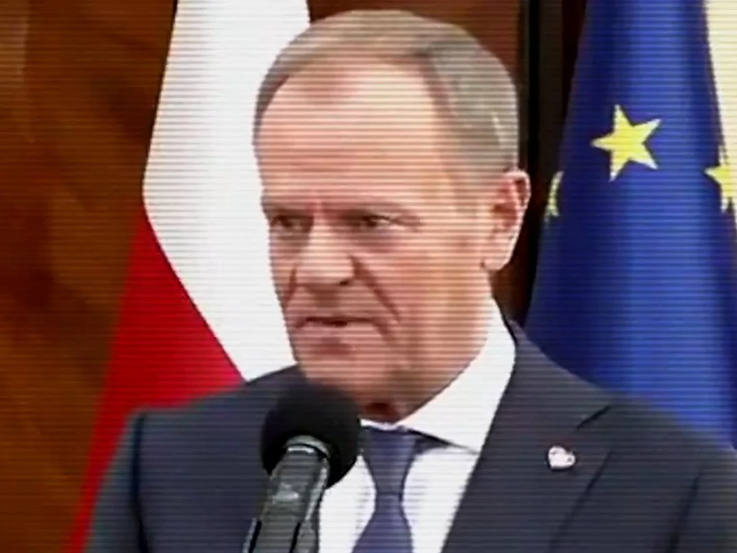 Premier Donald Tusk w spocie PiS