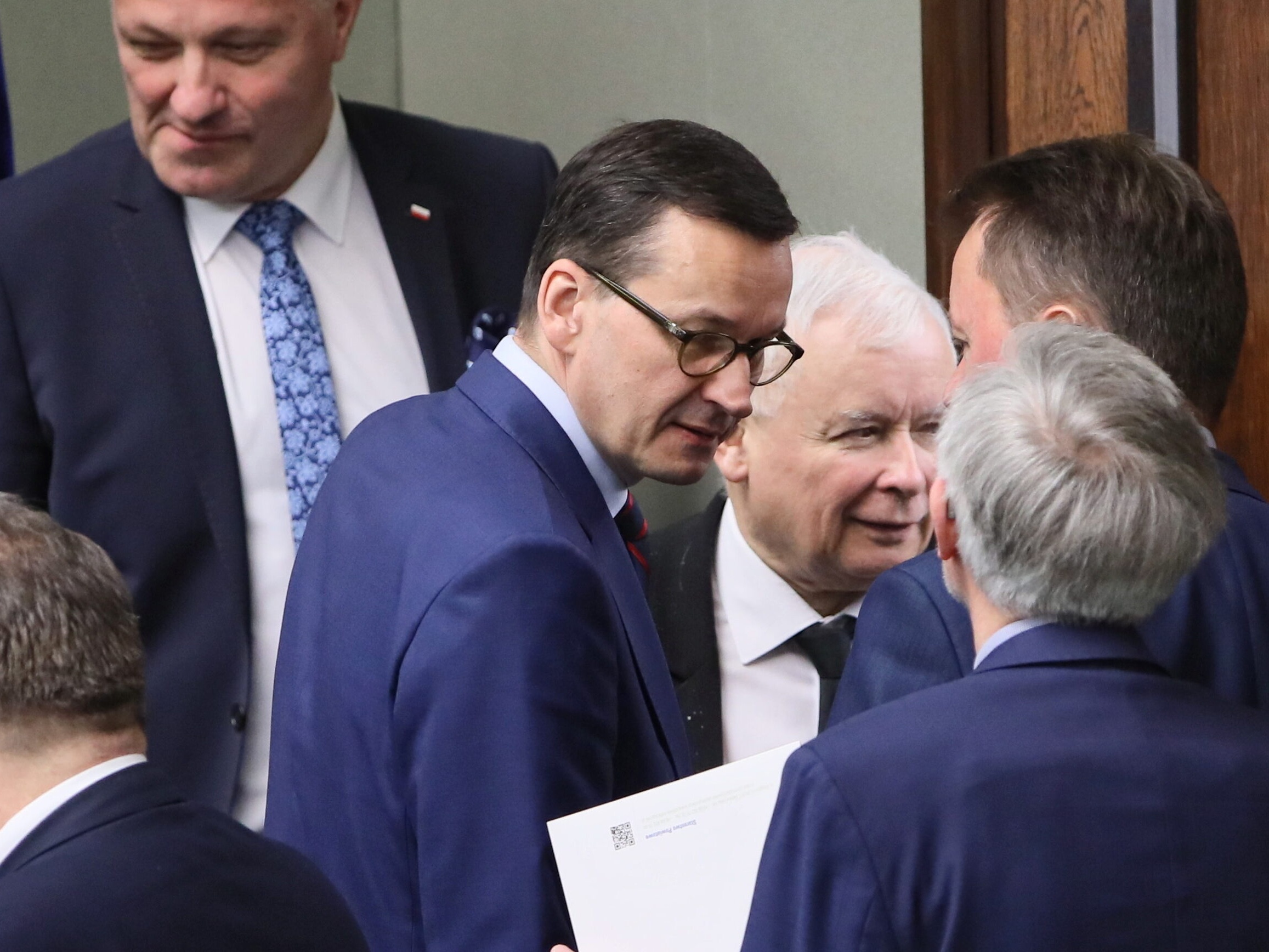 Politycy PiS w Sejmie, zdjęcie ilustracyjne