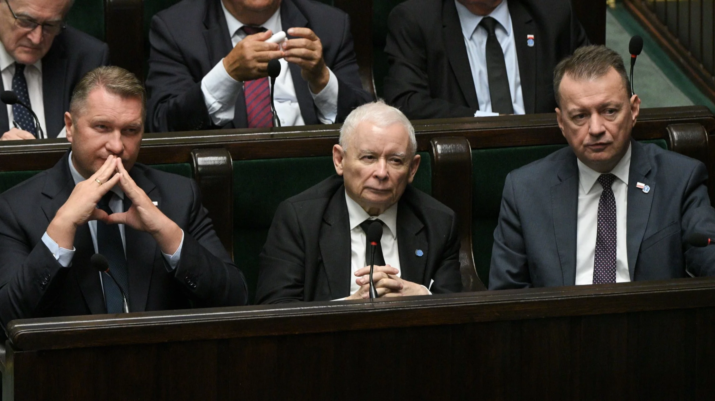 Jarosław Kaczyński, Mariusz Błaszczak, Przemysław Czarnek