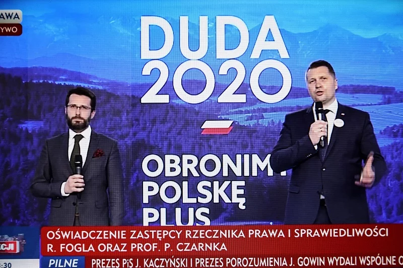 Radosław Fogiel i Przemysław Czarnek