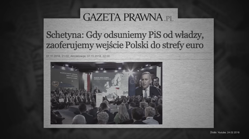 Nowy spot PiS: "Europejskie zarobki, a nie ceny"