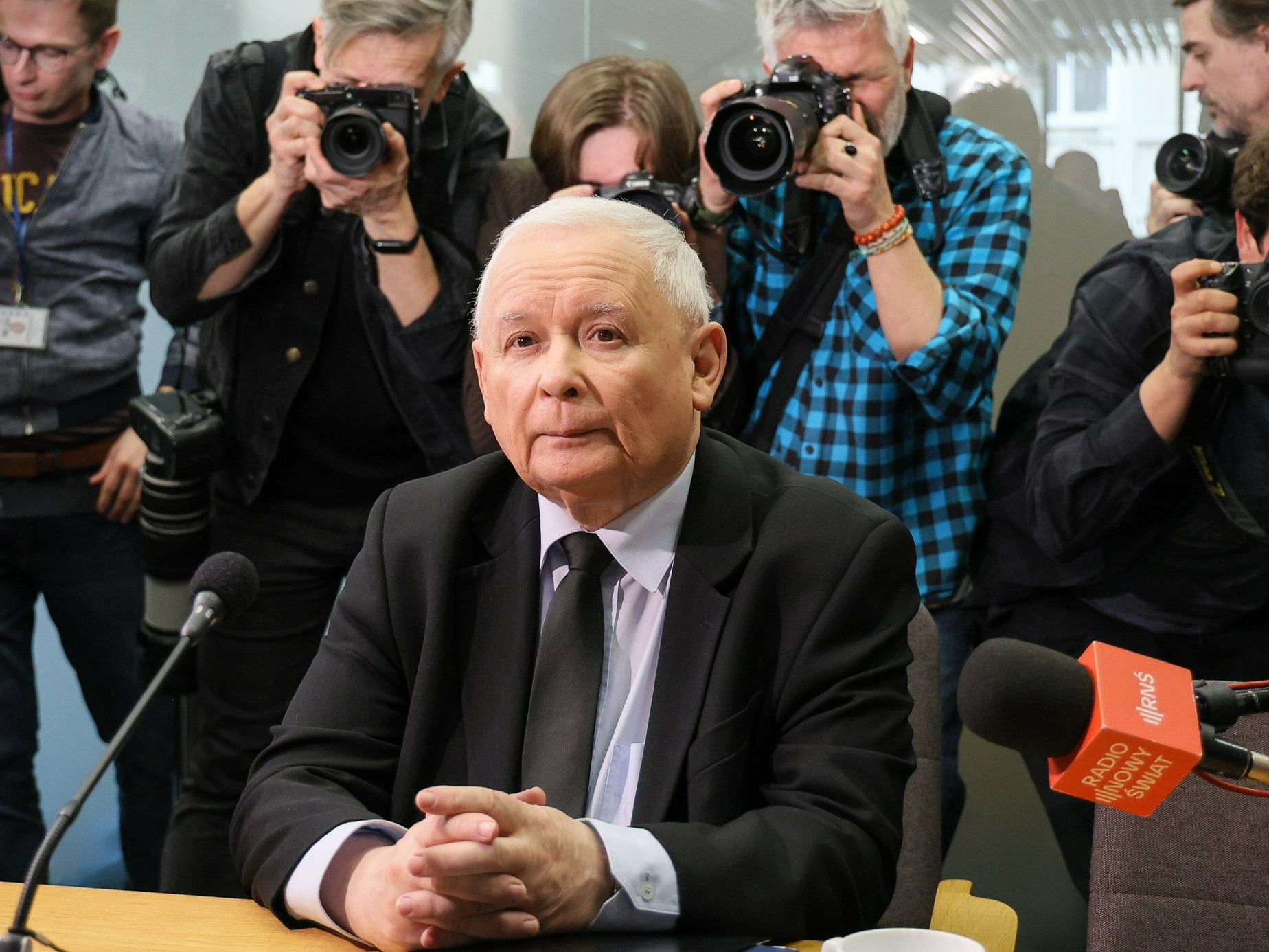 Prezes PiS Jarosław Kaczyński