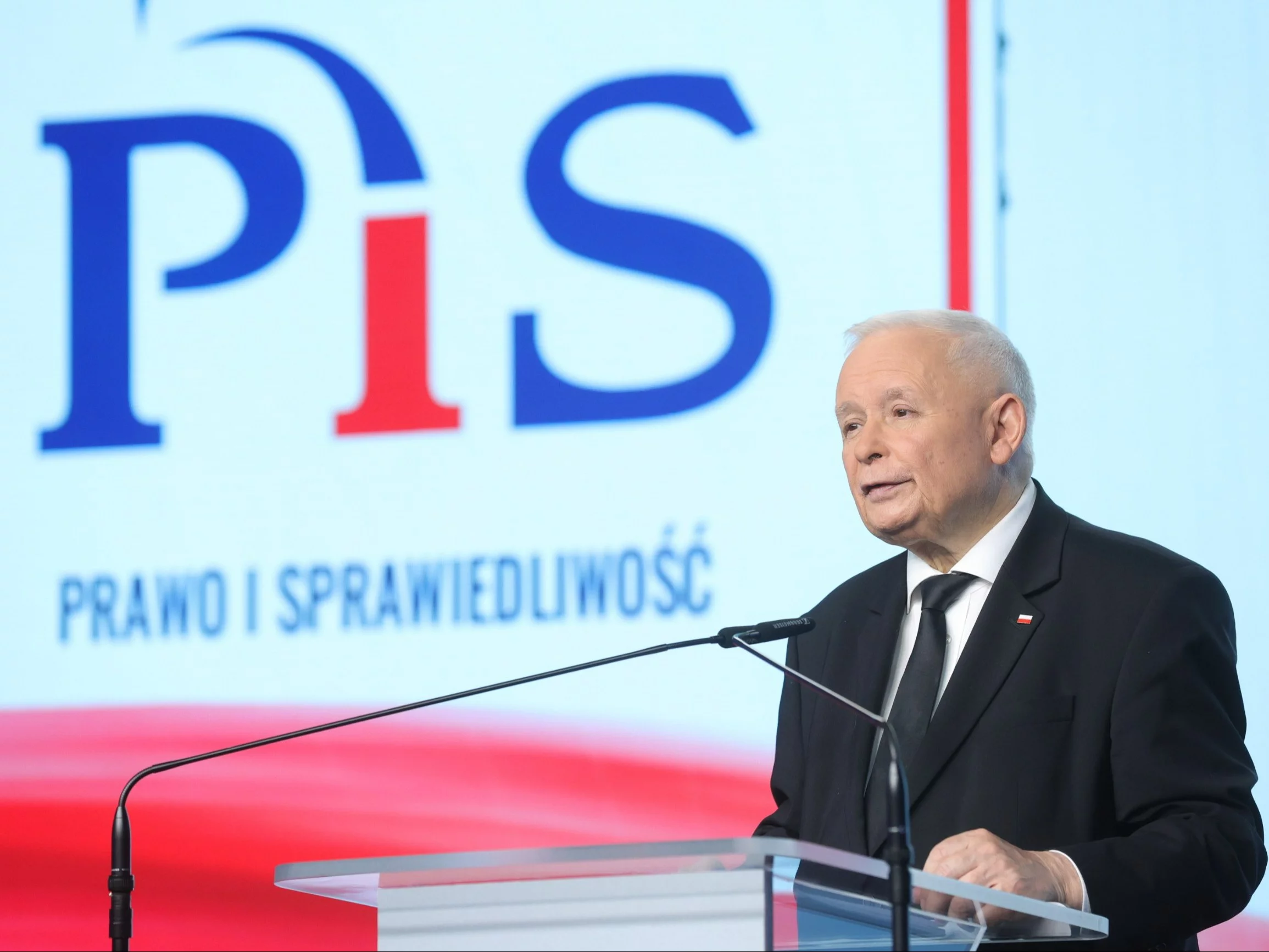 Prezes Prawa i Sprawiedliwości Jarosław Kaczyński