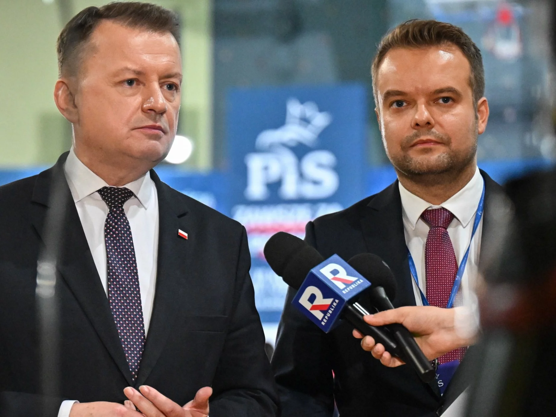 Mariusz Błaszczak i Rafał Bochenek