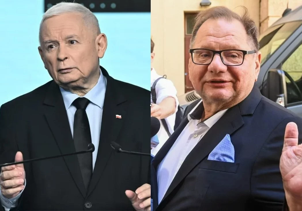 Jarosław Kaczyński i Ryszard Kalisz